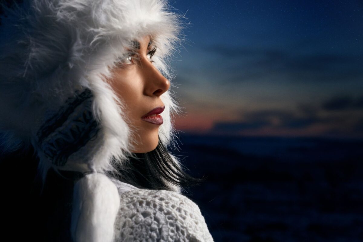 beautiful Siberian woman