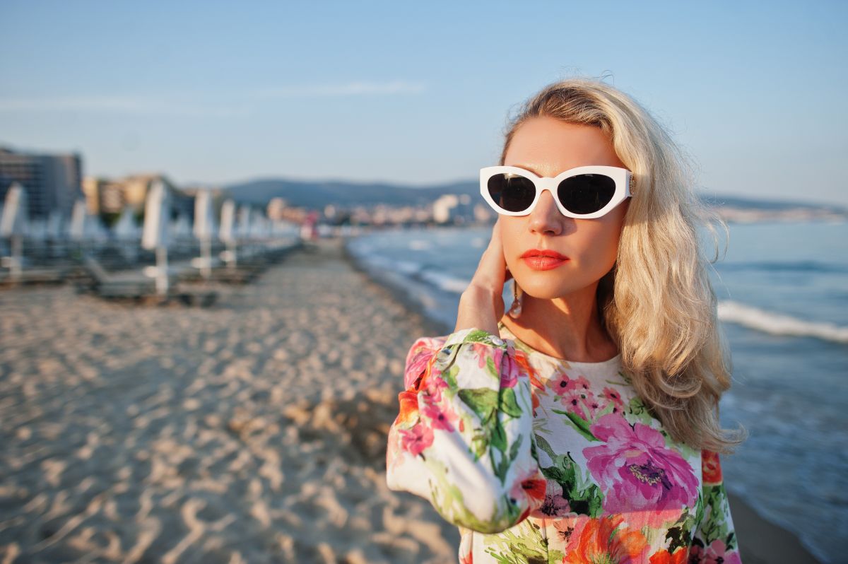 blonde Bulgarian woman