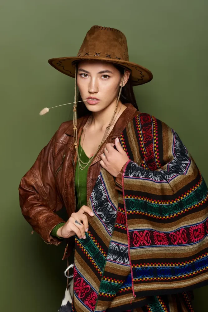 beautiful Mongolian model