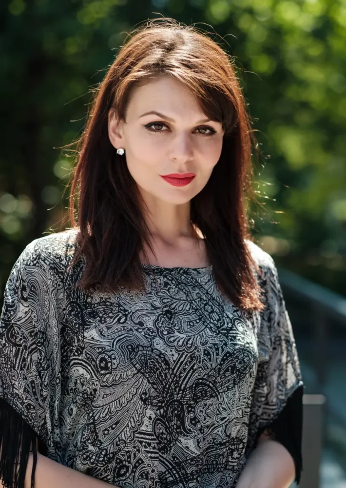 beautiful mature Eastern European woman