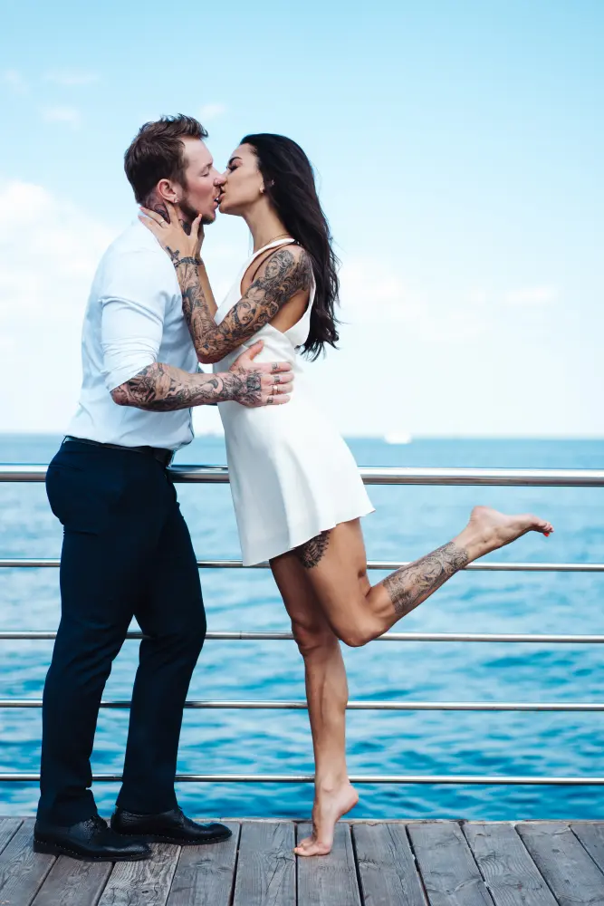 the classic kiss