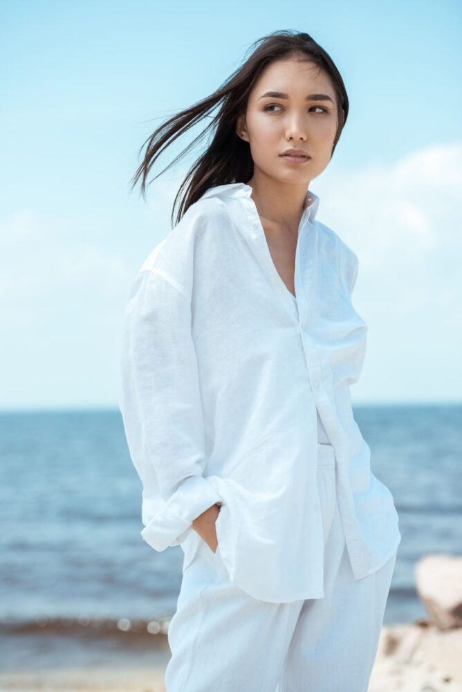 beautiful Asian woman