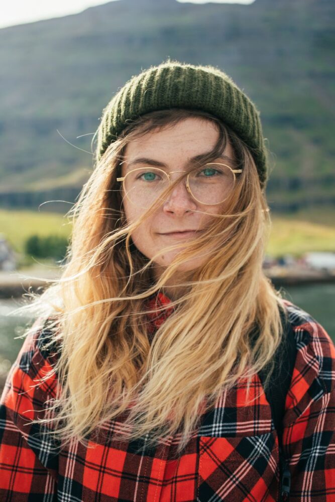 portrait of beautiful Norwegian girl