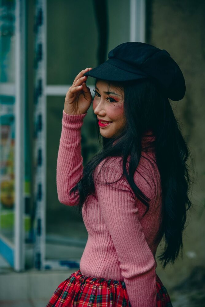 classy Korean woman
