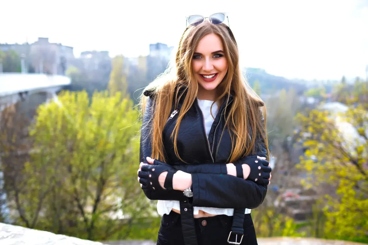 beautiful Lithuanian woman