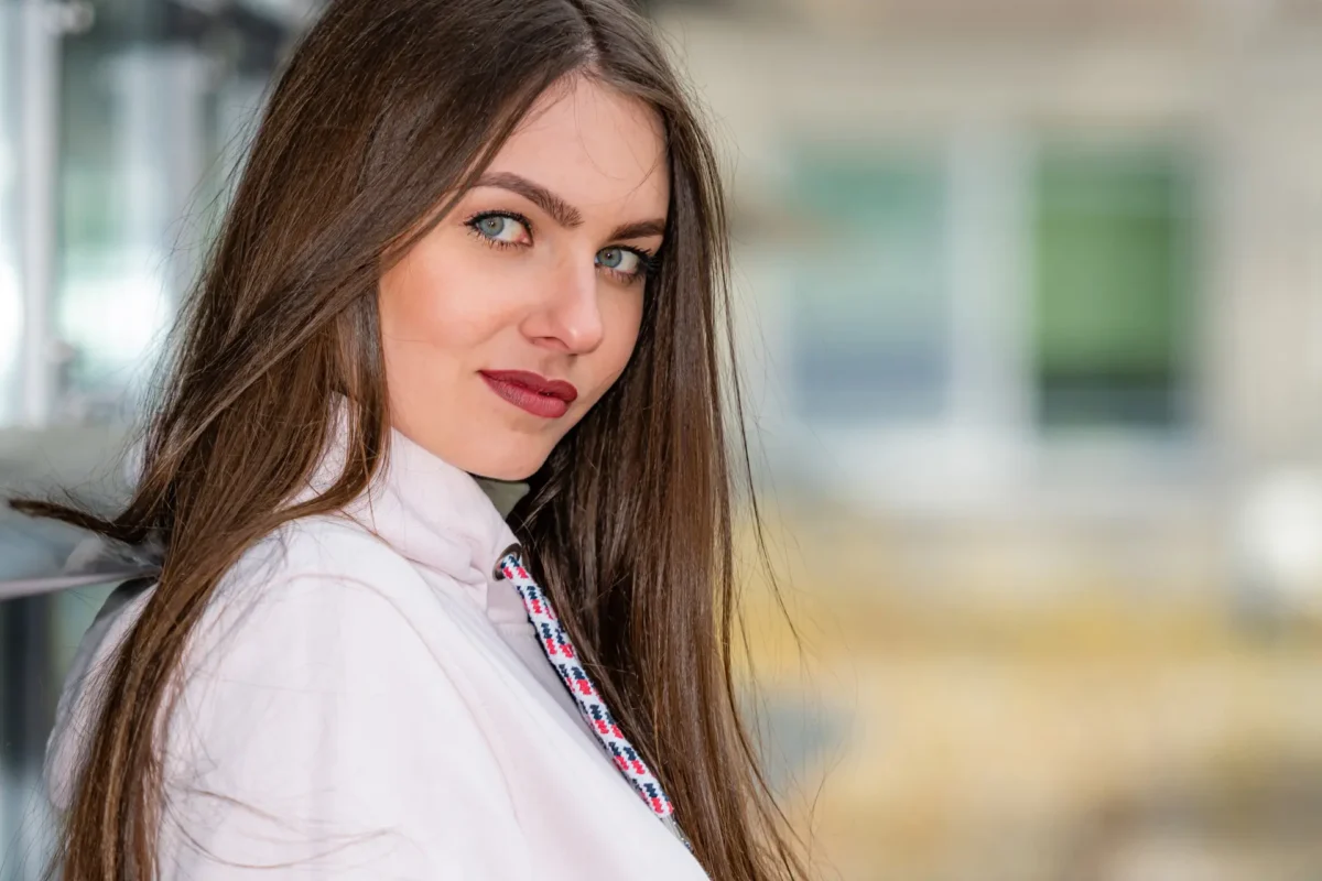 beautiful Moldovan woman
