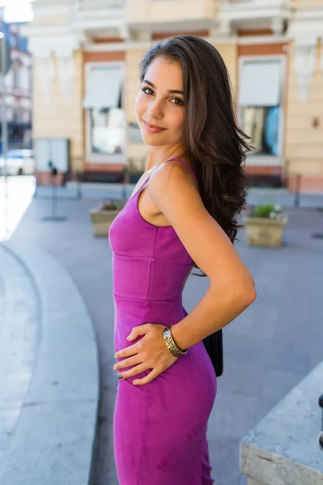 beautiful young Bulgarian woman