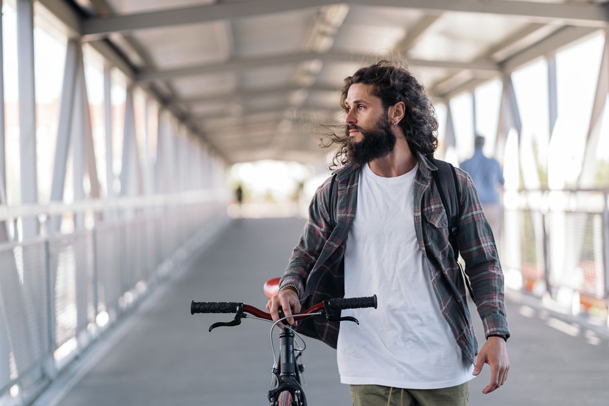 hipster French man