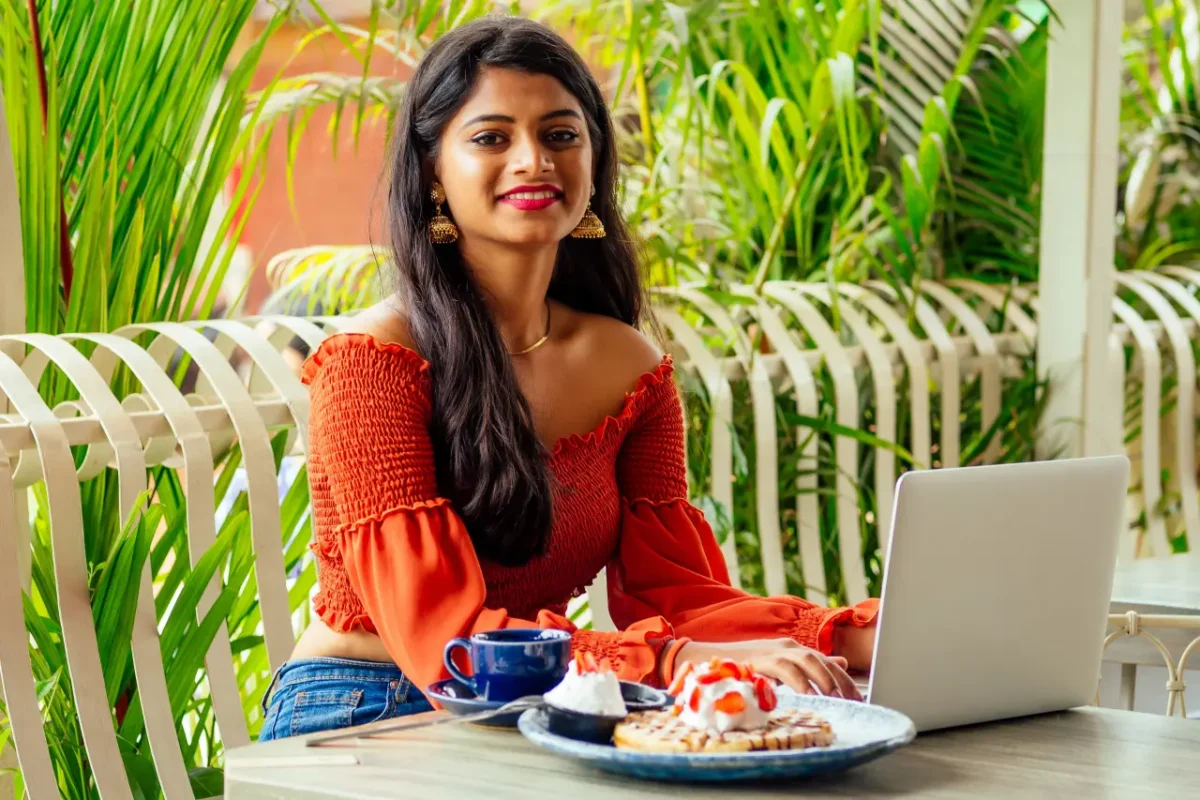 modern young Indian woman