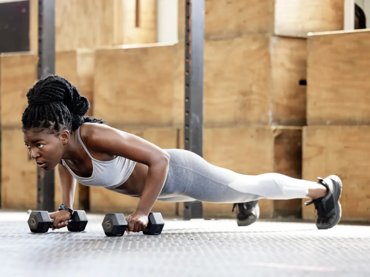 fit Kenyan girl
