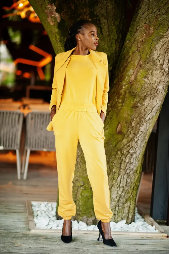 stylish Kenyan woman