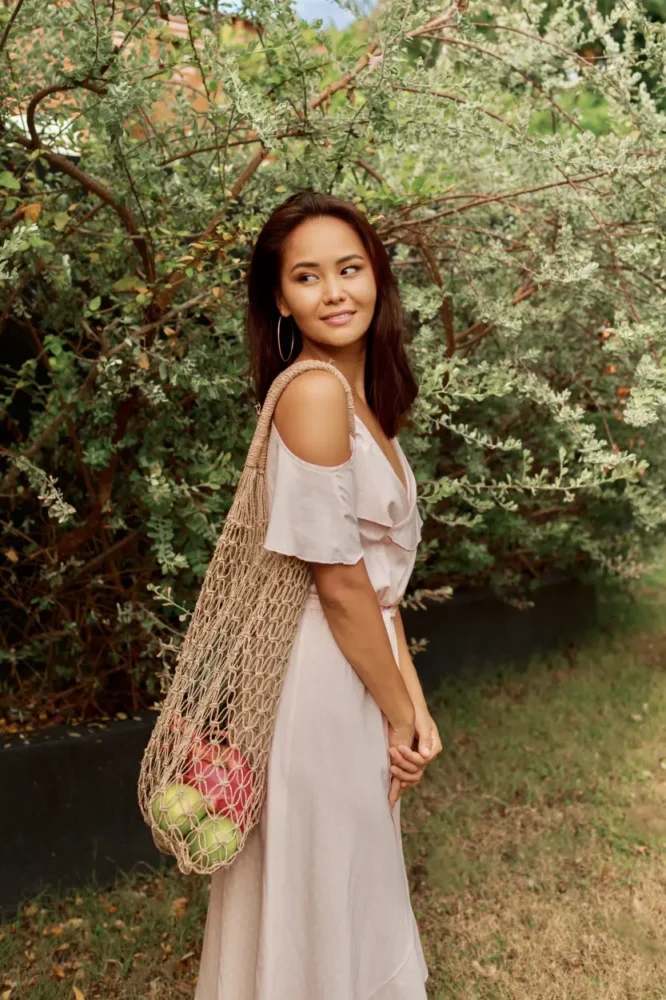 stylish woman from Malaysia
