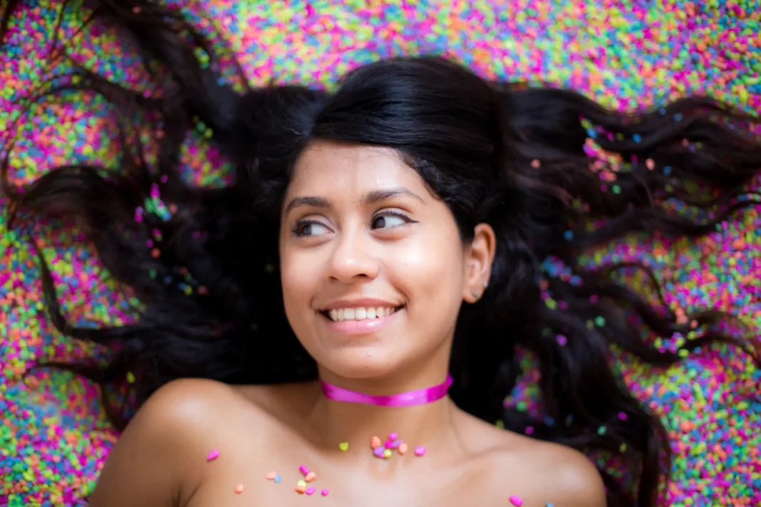 Mexican Woman smiling
