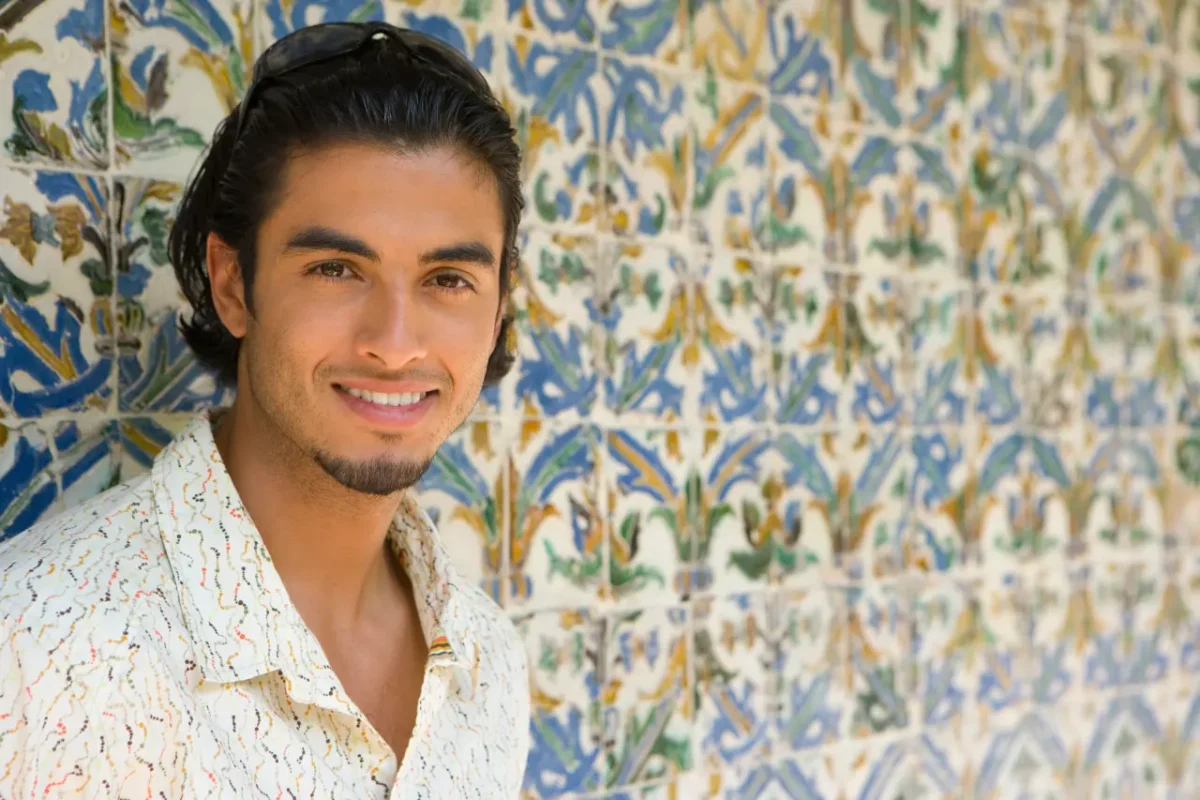 good looking man from Morocco