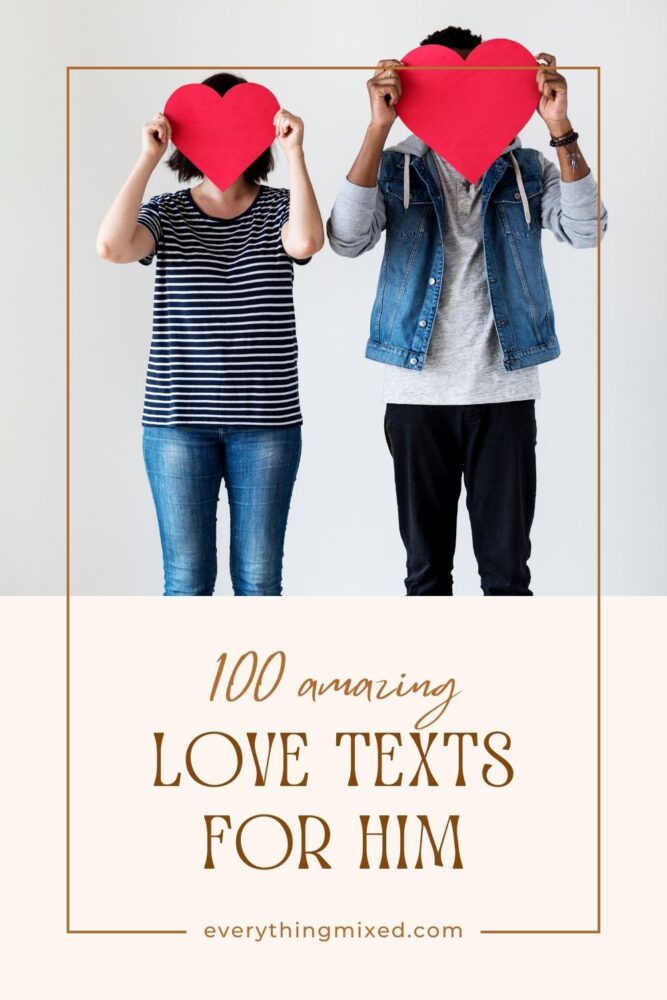 Love messages for him Pinterest Pin