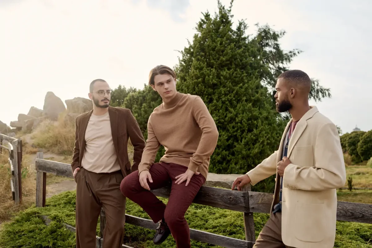 well dressed men
