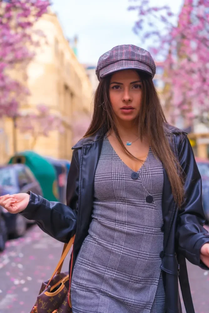 modern Eastern European young woman